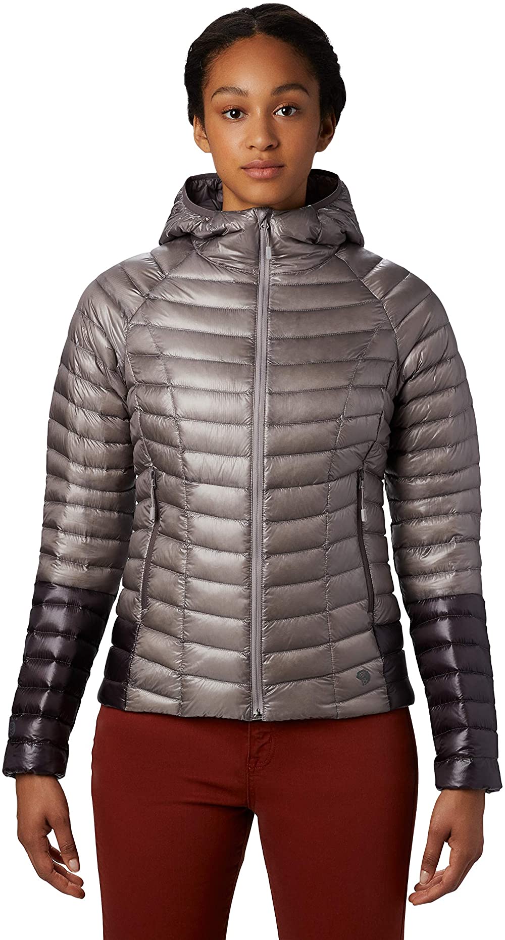 Foldable down 2025 jacket women's